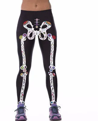 22 Colors Classic Captain America 3D Print Women Sporting Leggings Fitness Pants Female Elastic Workout Clothes