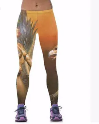 22 Colors Classic Captain America 3D Print Women Sporting Leggings Fitness Pants Female Elastic Workout Clothes