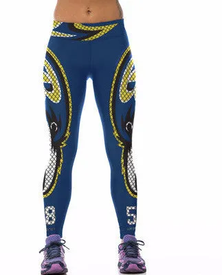 22 Colors Classic Captain America 3D Print Women Sporting Leggings Fitness Pants Female Elastic Workout Clothes