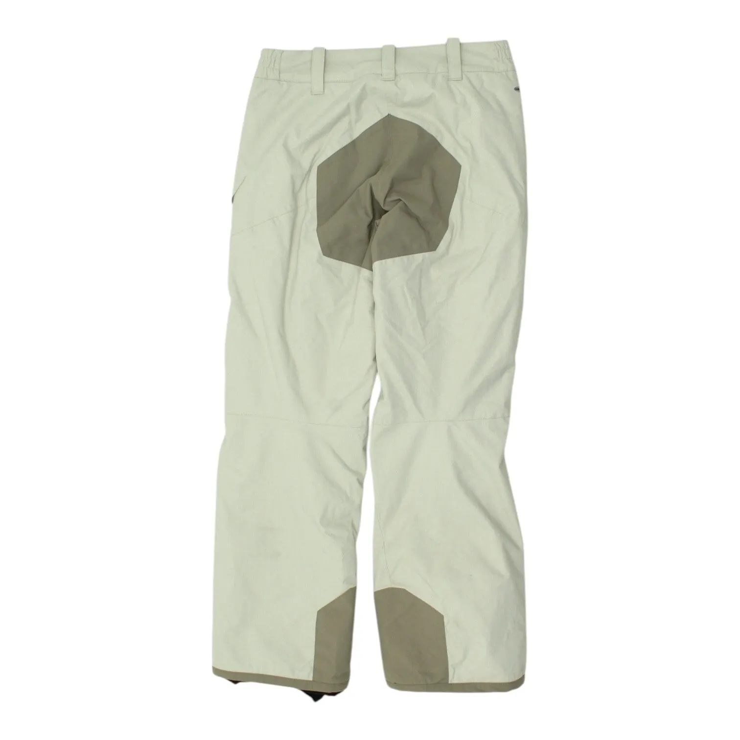 Adidas Beige Ski Trousers | Vintage Womens Winter Sports Sports Snow Pants