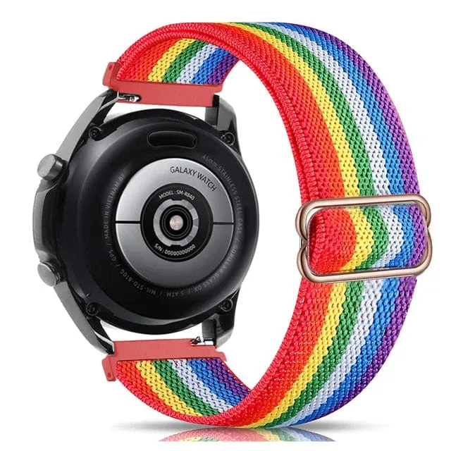 Adjustable Nylon Sports Watch Band For Samsung