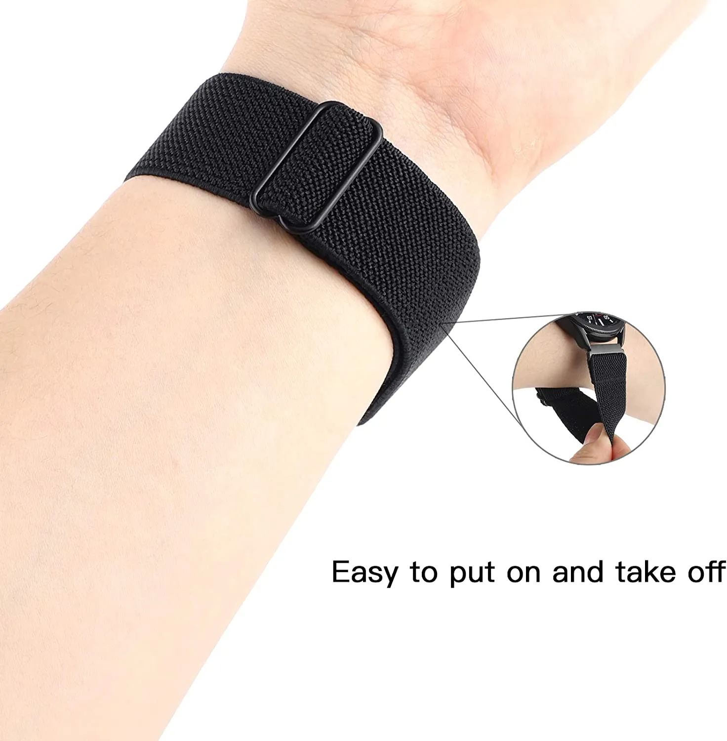 Adjustable Nylon Sports Watch Band For Samsung