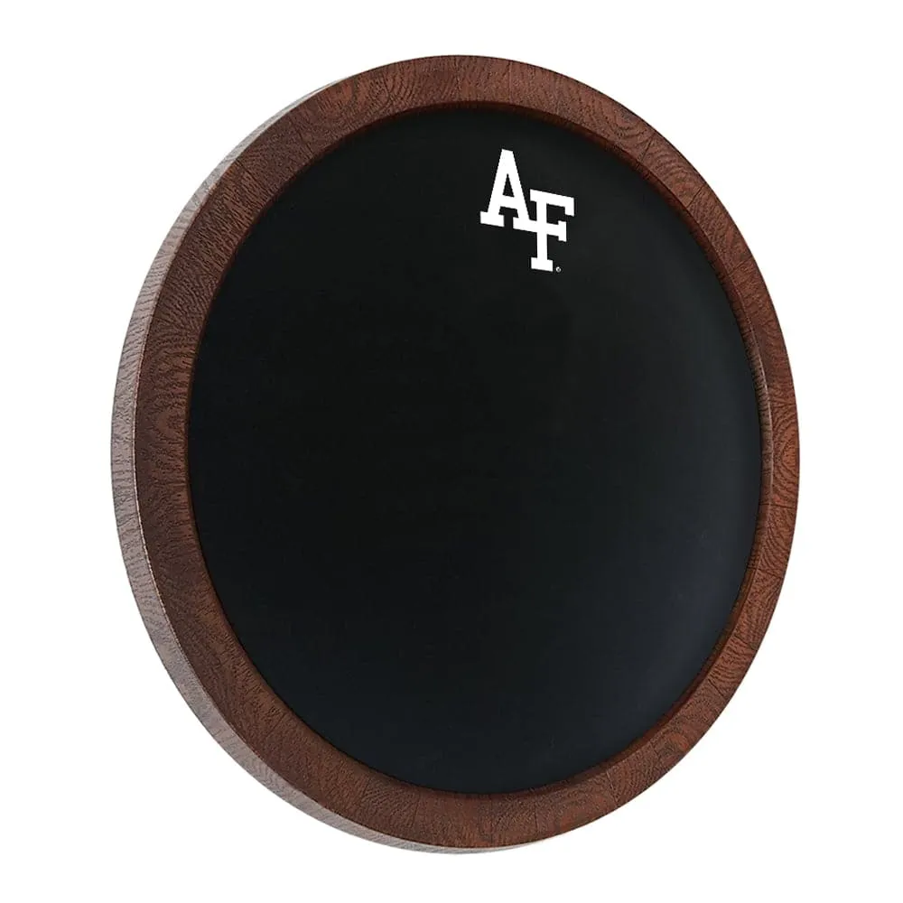 Air Force Falcons: Chalkboard "Faux" Barrel Top Sign