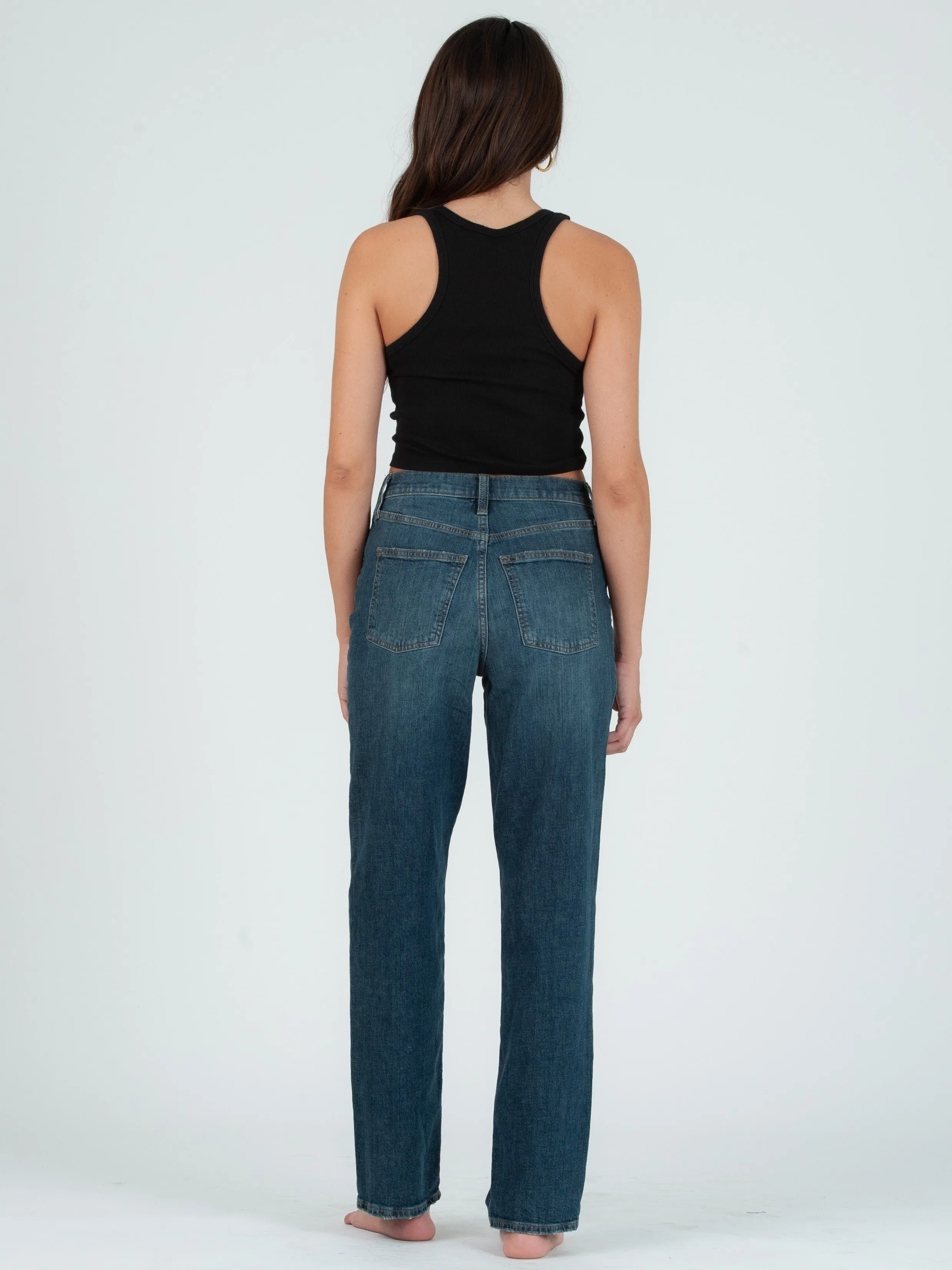 ALI CROPPED RACERBACK TANK-BLACK