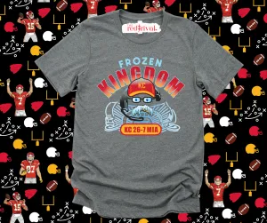 Andy Reid’s Icicle Mustache Grey Graphic Tshirt