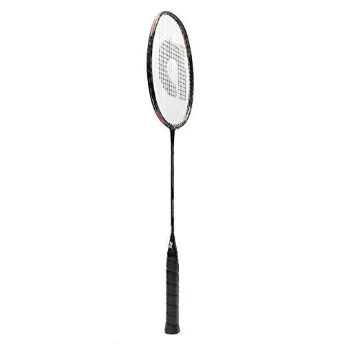 Apacs Z-Ziggler Strunged Graphite Badminton Racquet - with Free Full Cover and Grip - Grey (26 lbs)