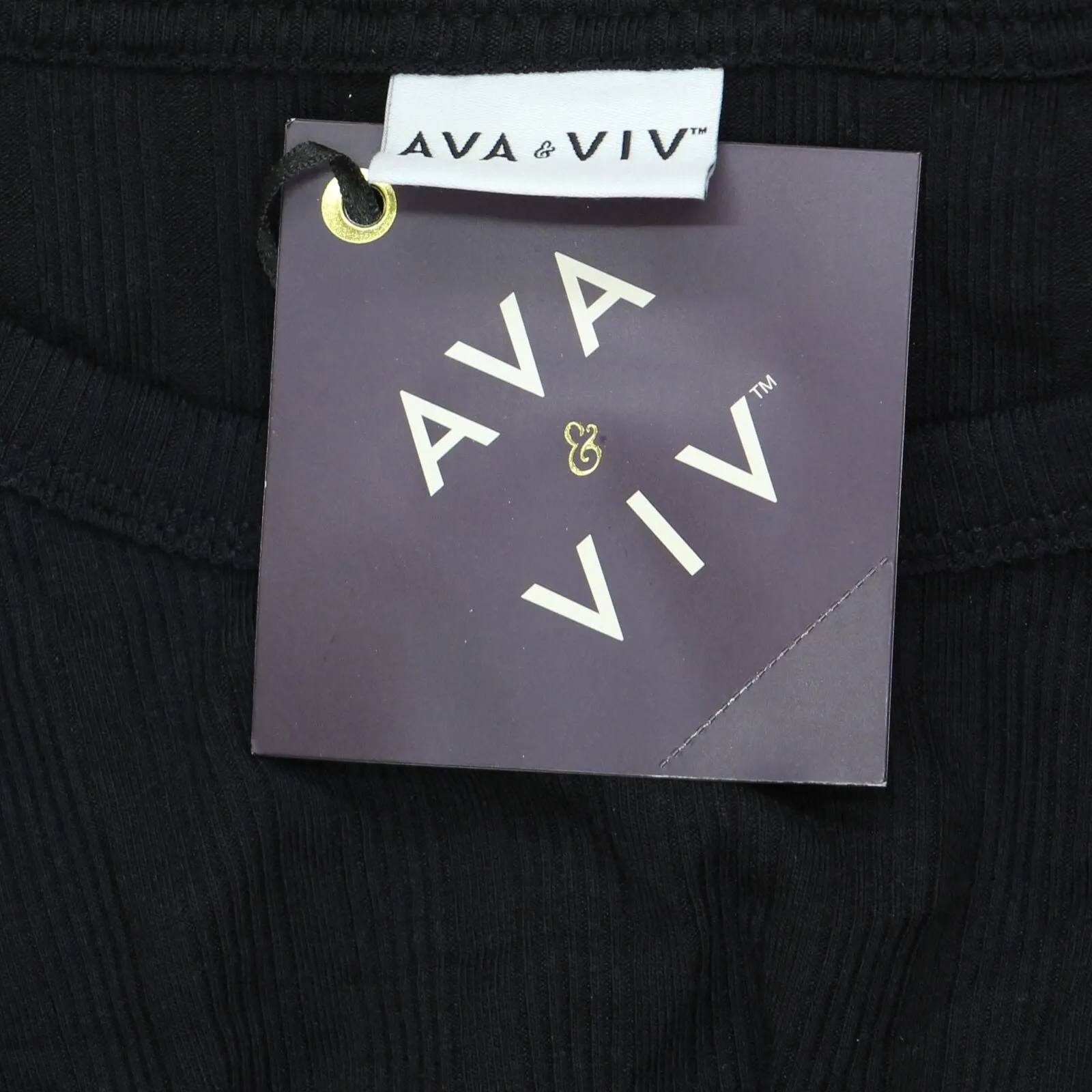Ava & Viv Women's Plus Size Rib-Knit Tank Top 566112