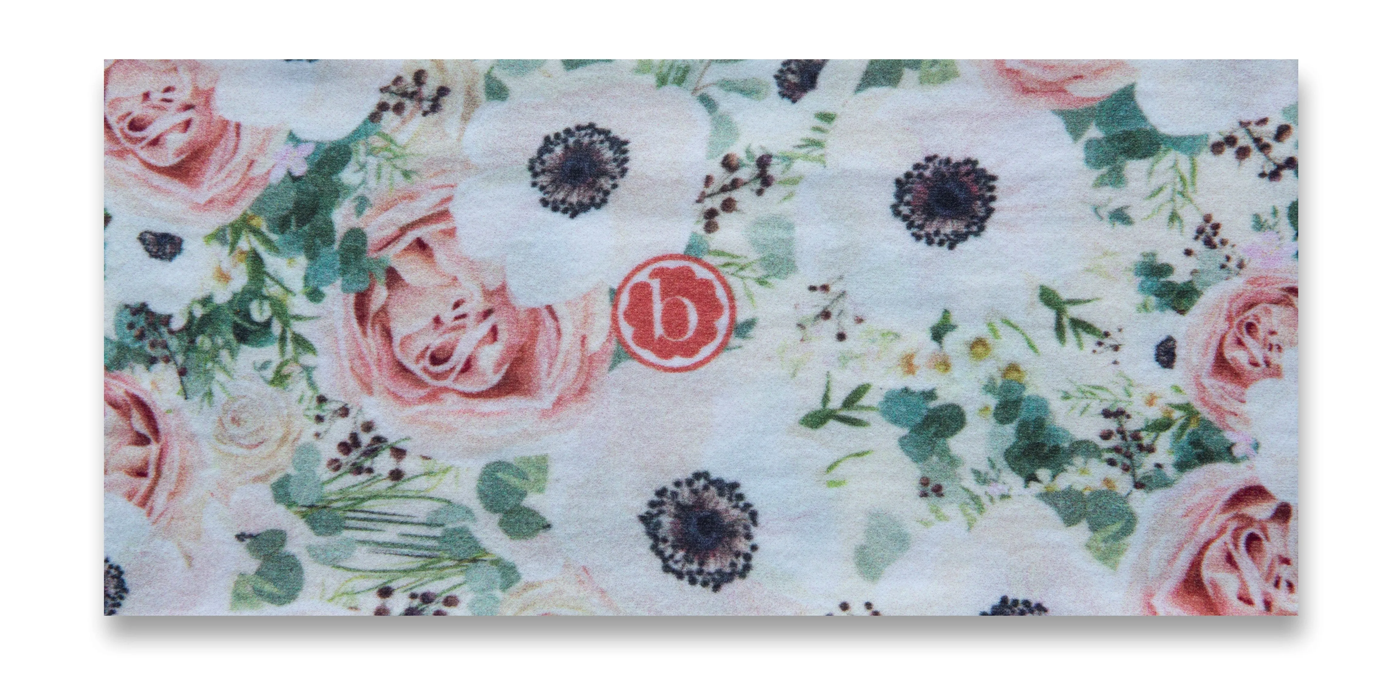 Baby Bling Heirloom Blooms Printed Knot Headband