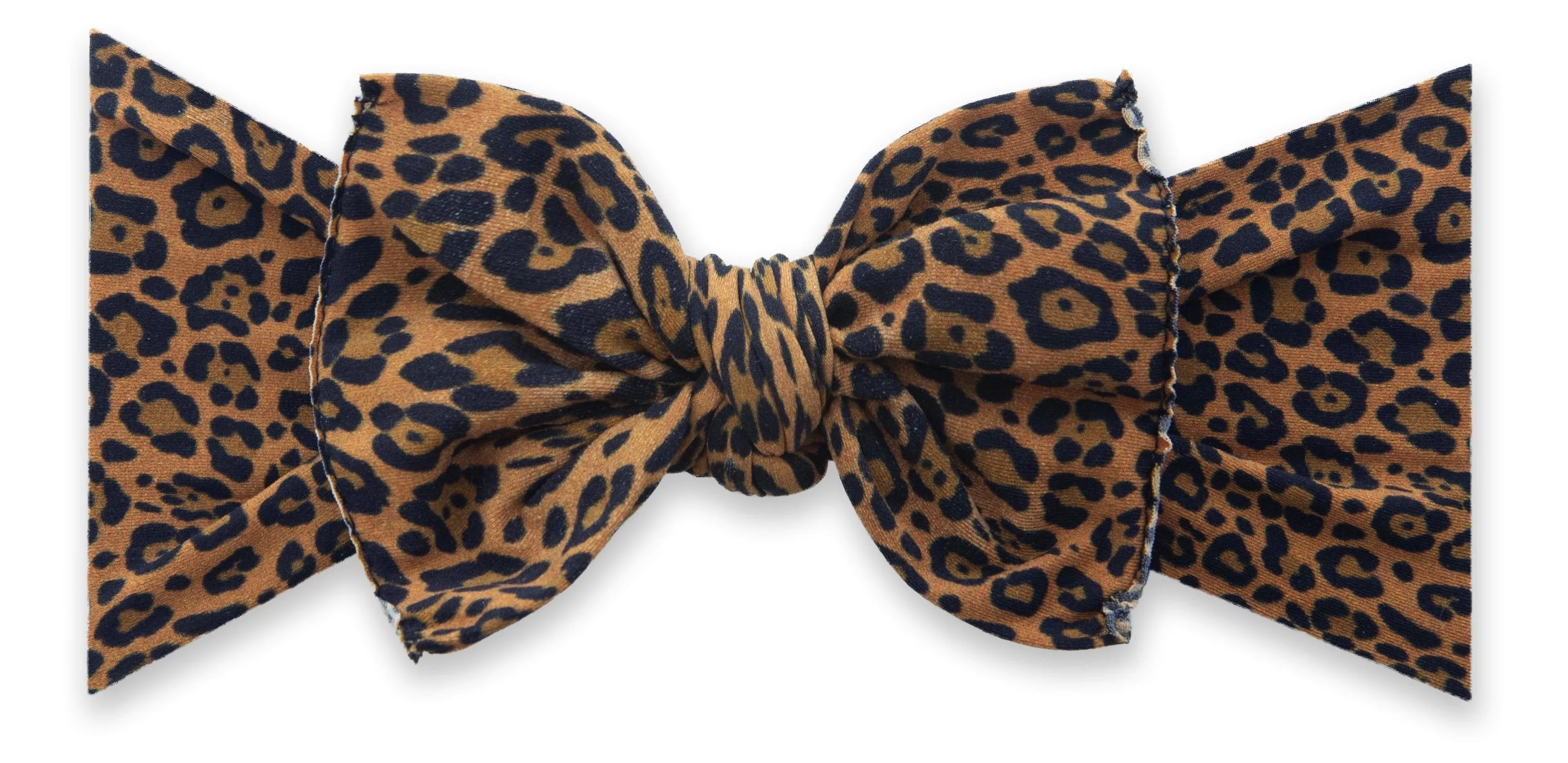 Baby Bling Leopard Printed Knot Headband