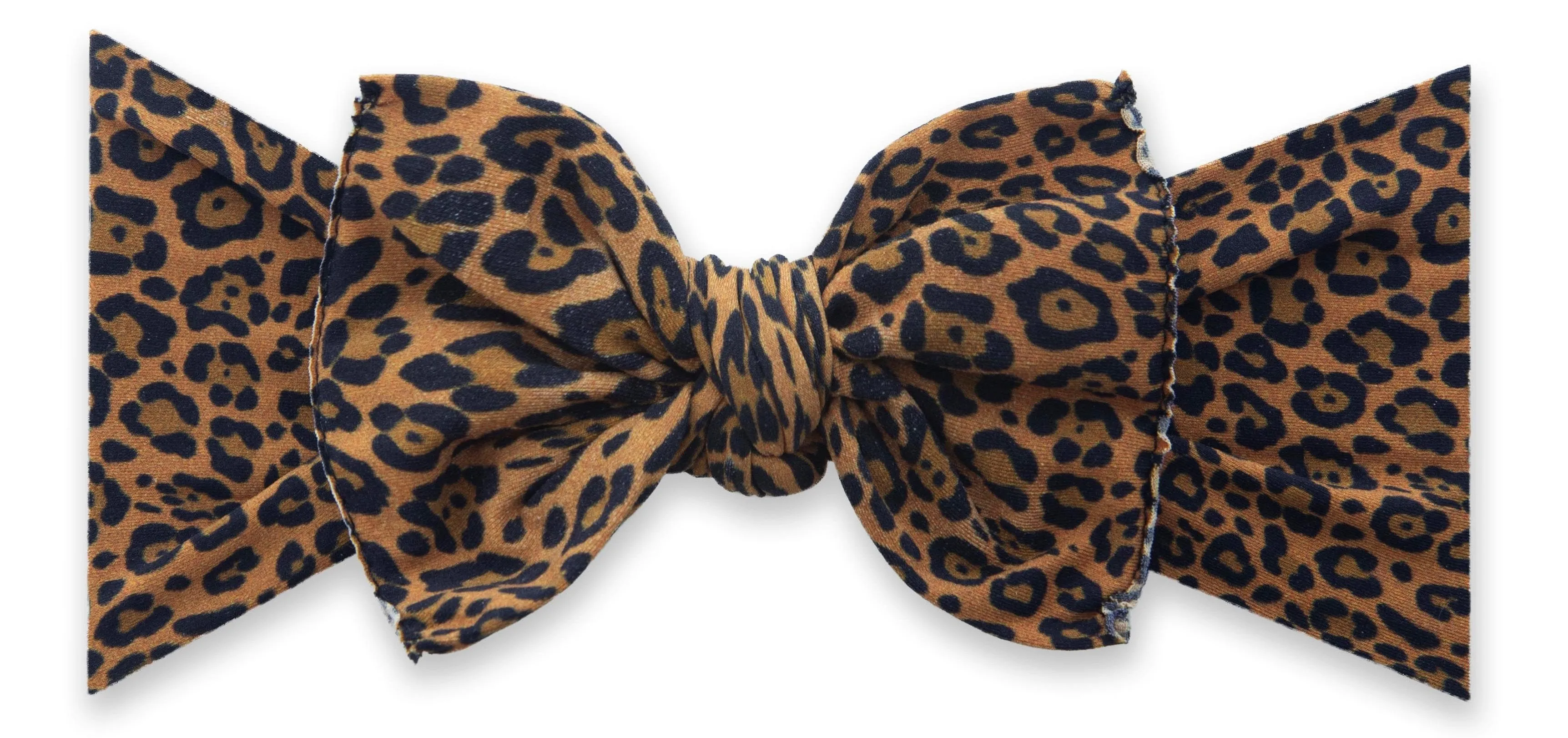 Baby Bling Leopard Printed Knot Headband