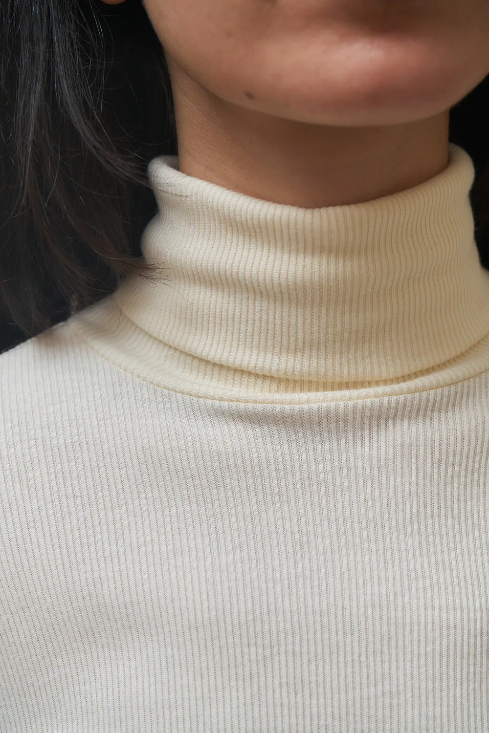 Bea Highneck in Cream