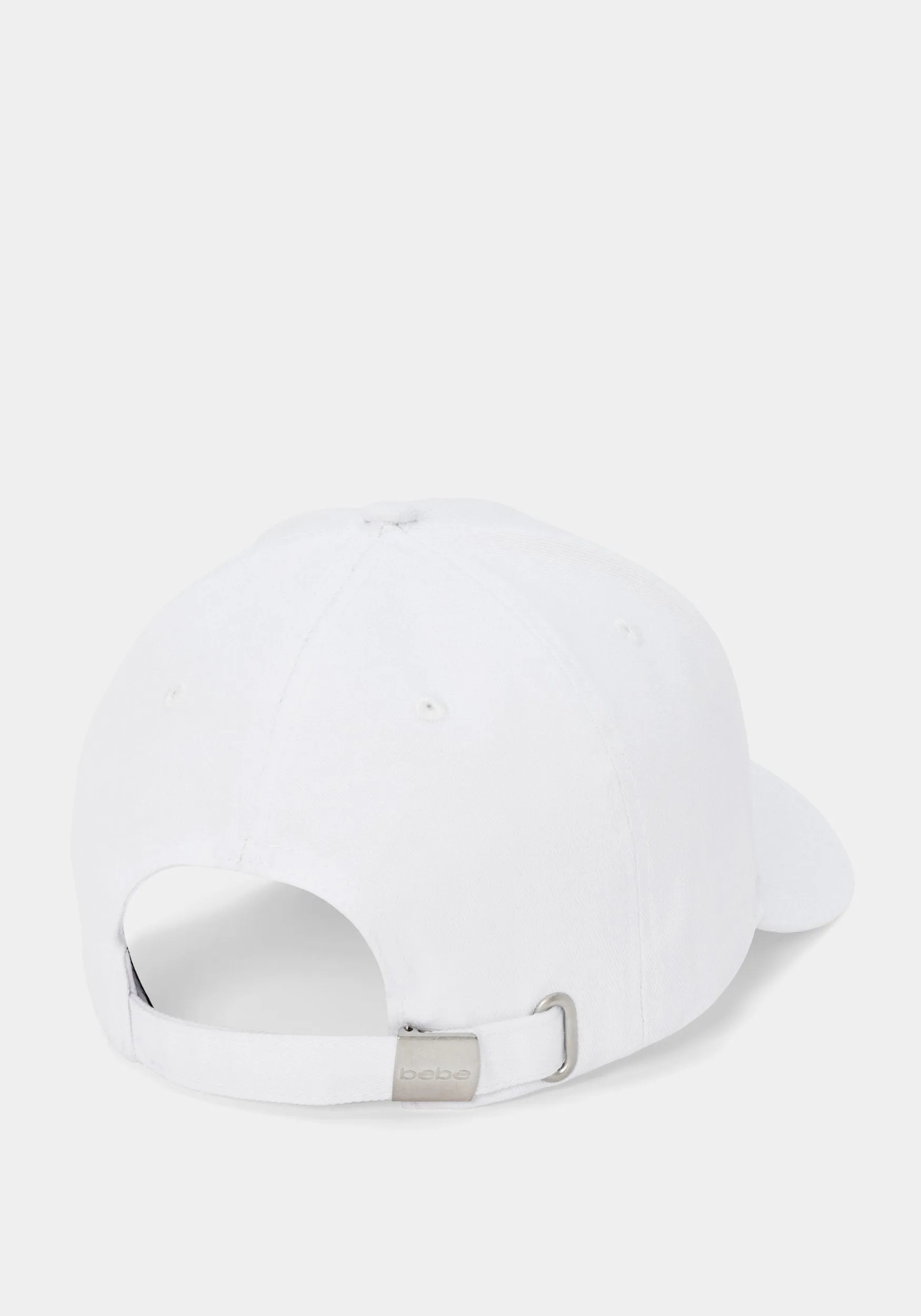 bebe Logo Hat Embellished With Crystals by Swarovski