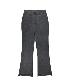 BENECIA 12 Fleece Bootcut - Gray