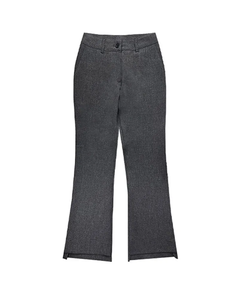 BENECIA 12 Fleece Bootcut - Gray