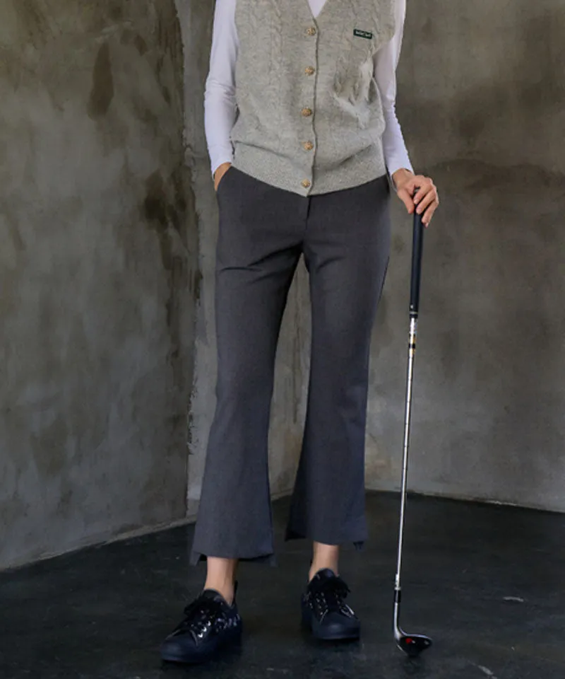 BENECIA 12 Fleece Bootcut - Gray