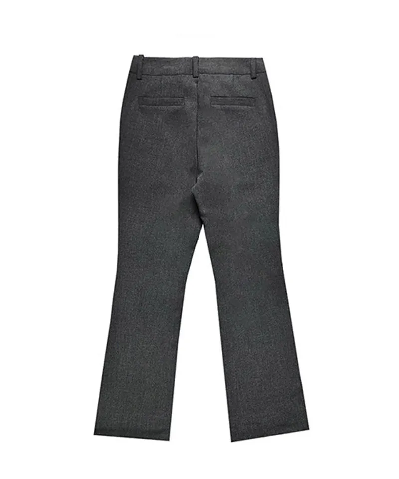 BENECIA 12 Fleece Bootcut - Gray