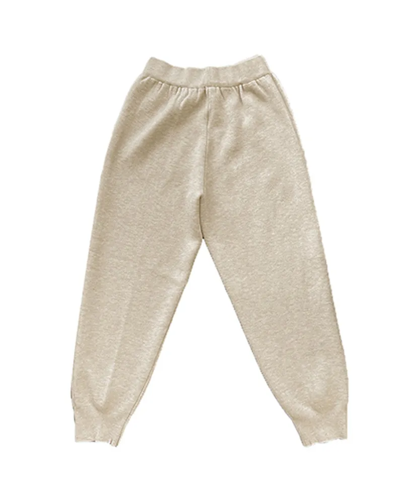 BENECIA 12 Mink Knit Jogger - Beige