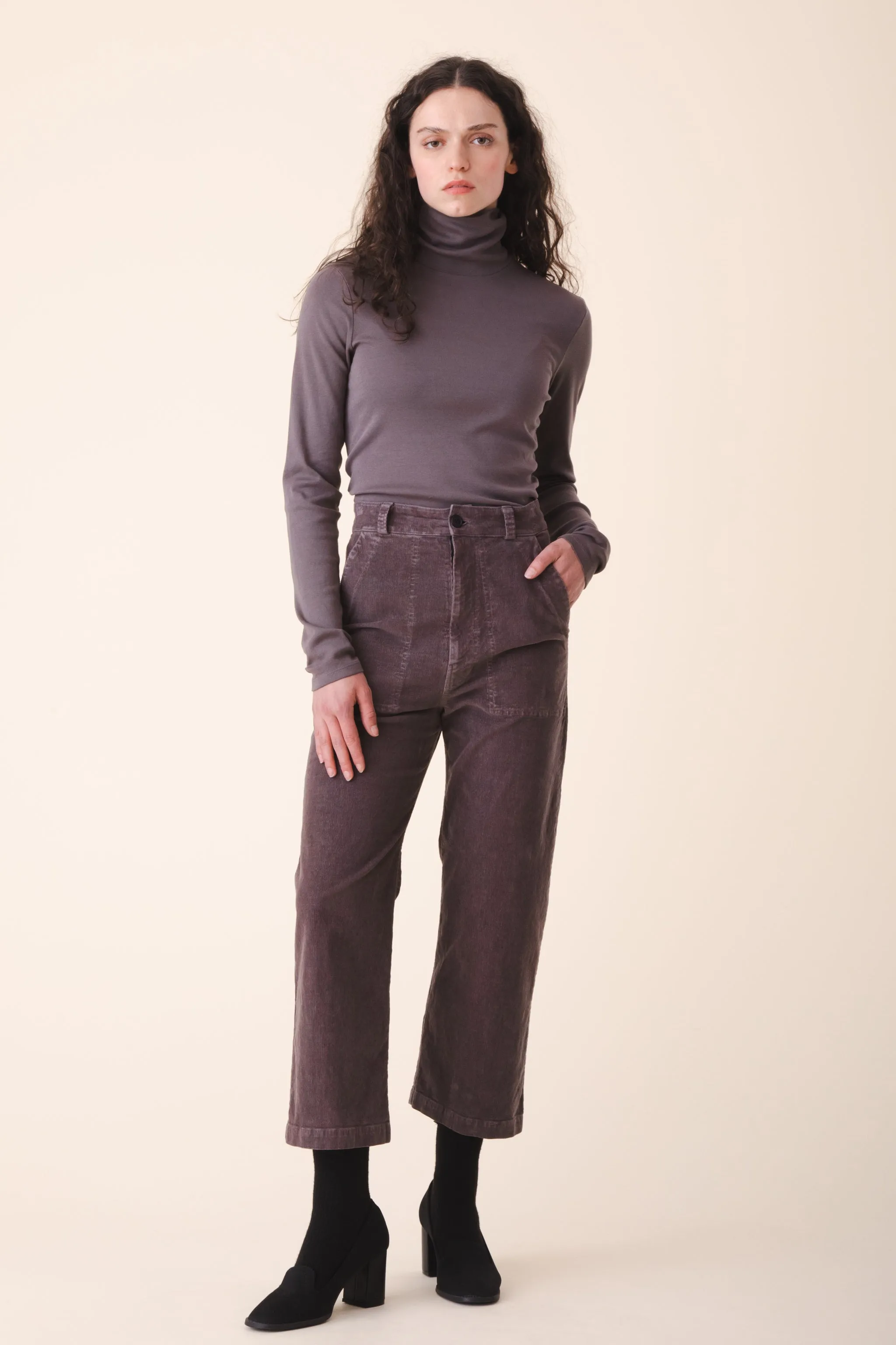 Boiler Cords in Dior Gray