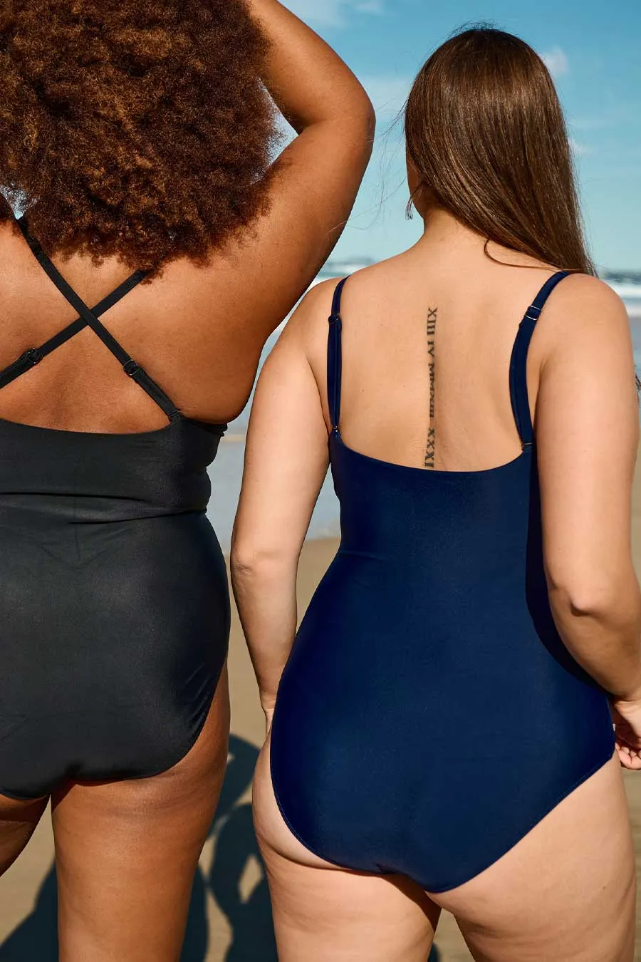 Bondi Adjustable One Piece Swimsuit - Navy