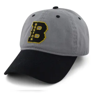 Boston B "Cindah Block" Adjustable Hat - Gray/Black