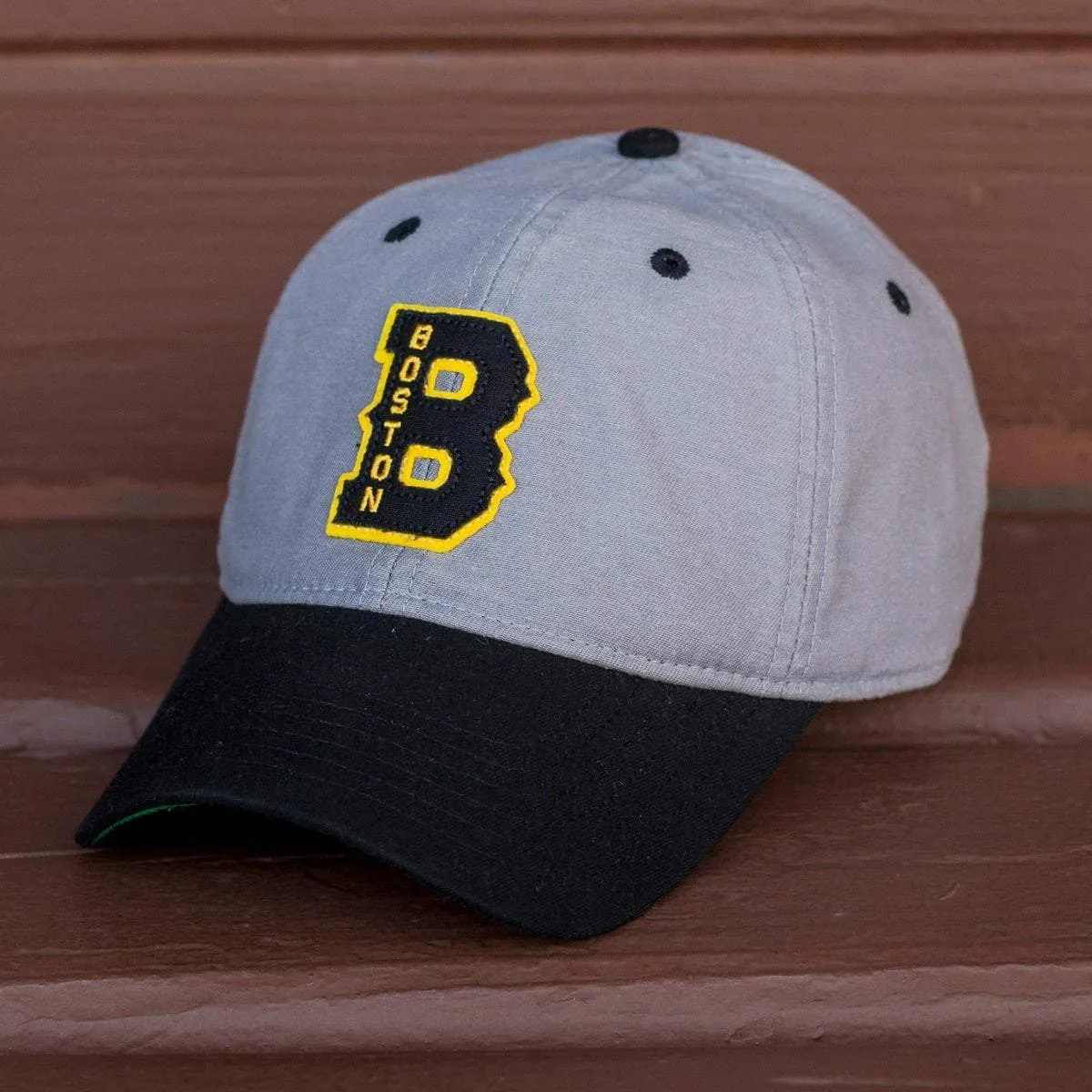 Boston B "Cindah Block" Adjustable Hat - Gray/Black