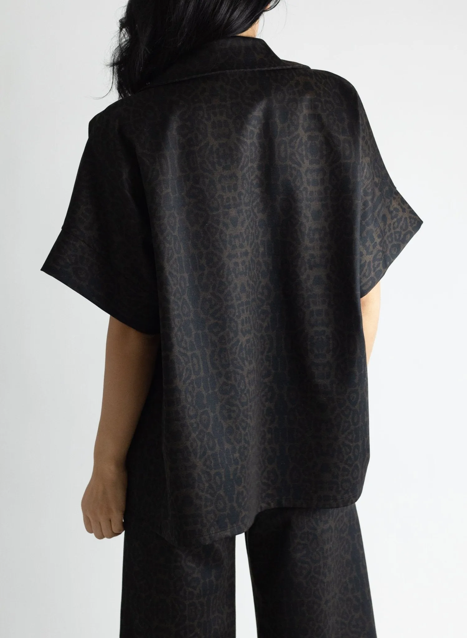 Boyfriend Vest - Leopard