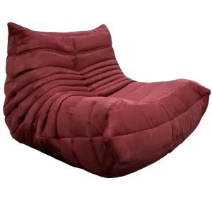 Burgandy Classic Lazy Lounge Chair