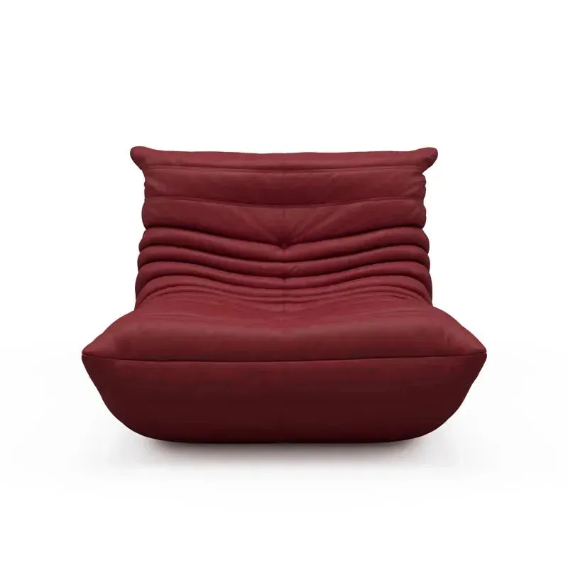 Burgandy Classic Lazy Lounge Chair