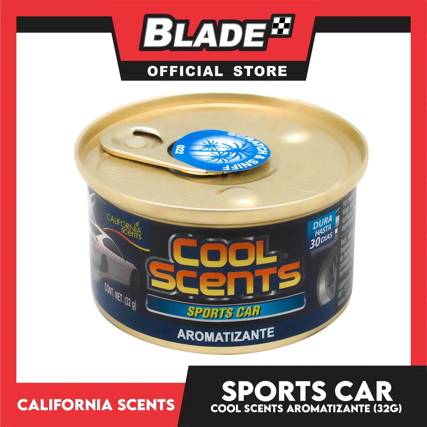 California Scents Cool Scent CLS-0222 32g (Sports Car)