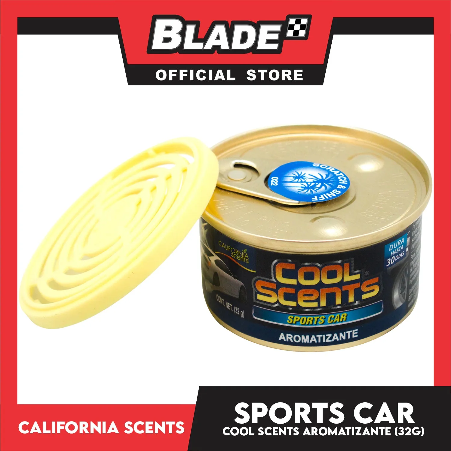 California Scents Cool Scent CLS-0222 32g (Sports Car)