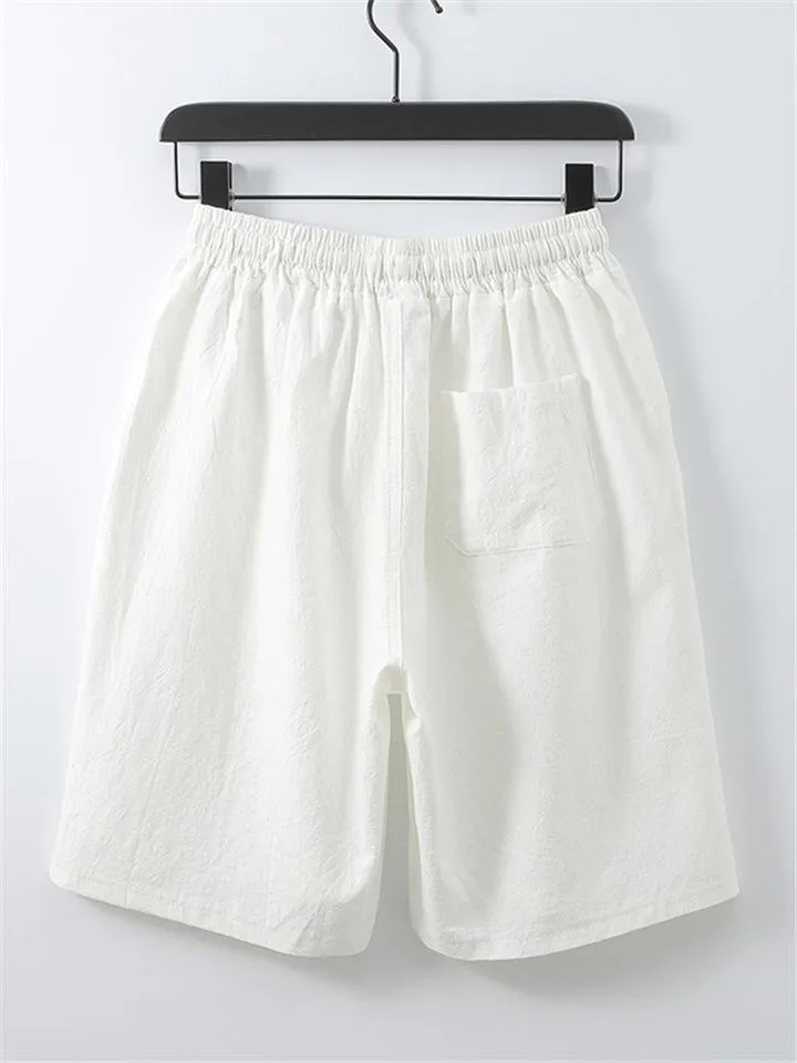 Casual Style Soft 2-Piece Outfit Pleated Detailing T-Shirt   Drawstring Waistband Shorts