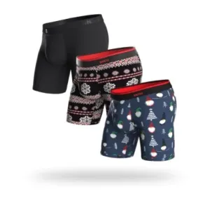 Classic 3 Pack Boxer Brief - Gnome For The Holidays