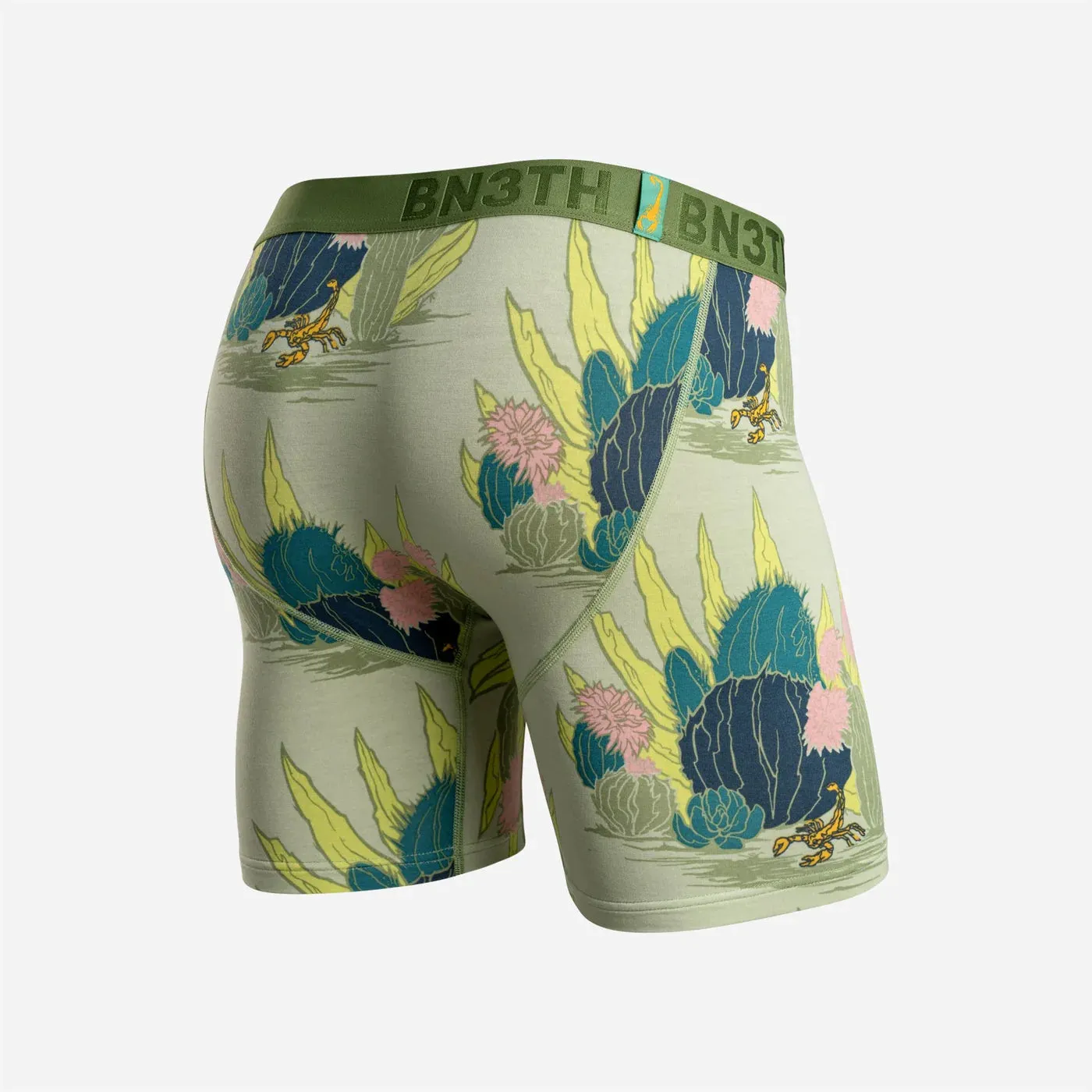 Classic Boxer Brief - Cactus Floral Fair Green