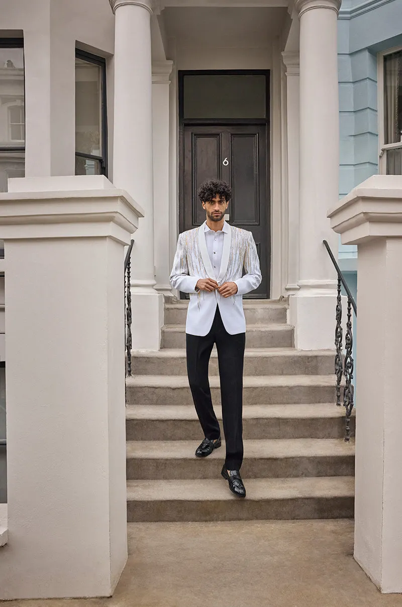 Classic Ivory Tuxedo Set