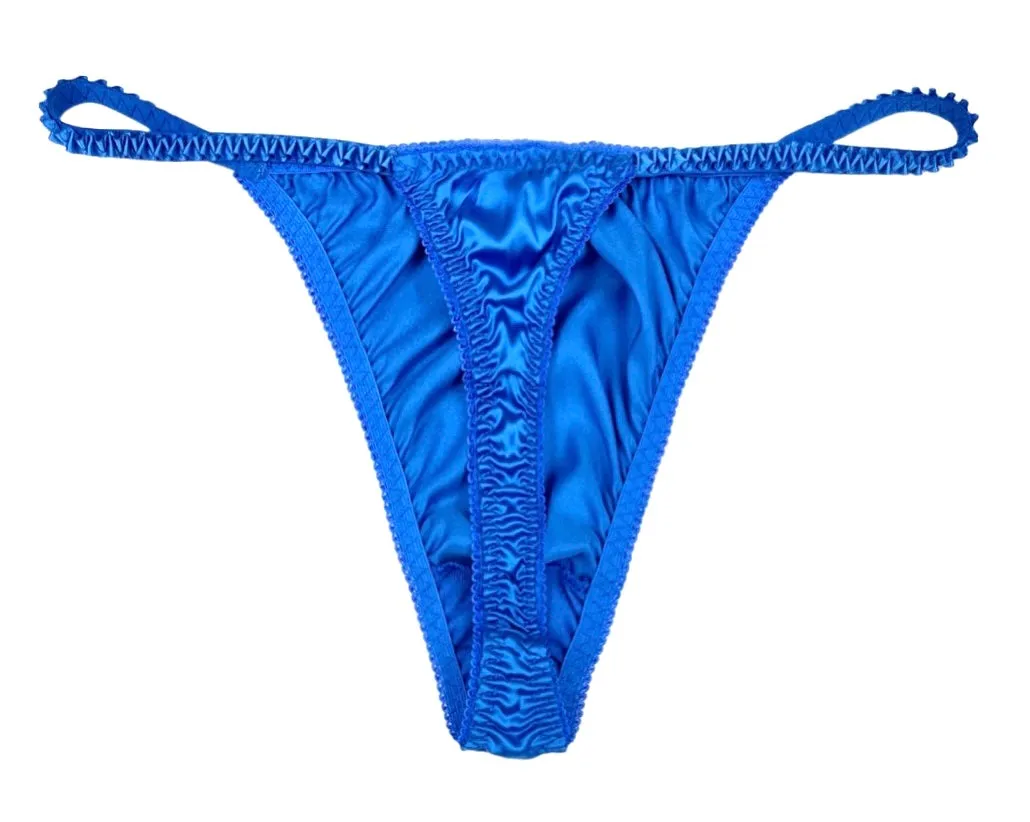 Classic Satin String Thong