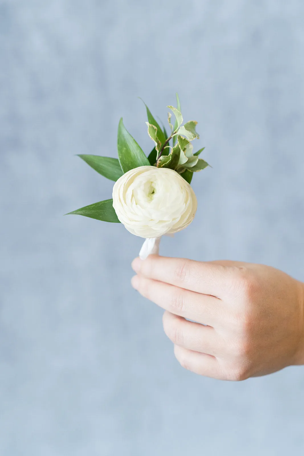 Classic White: Boutonniere
