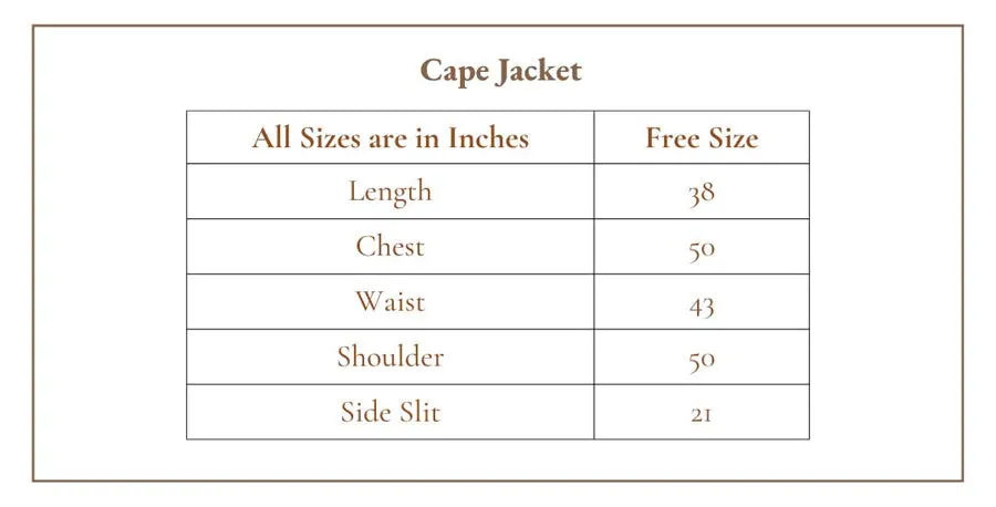 Cobalt Cape Jacket