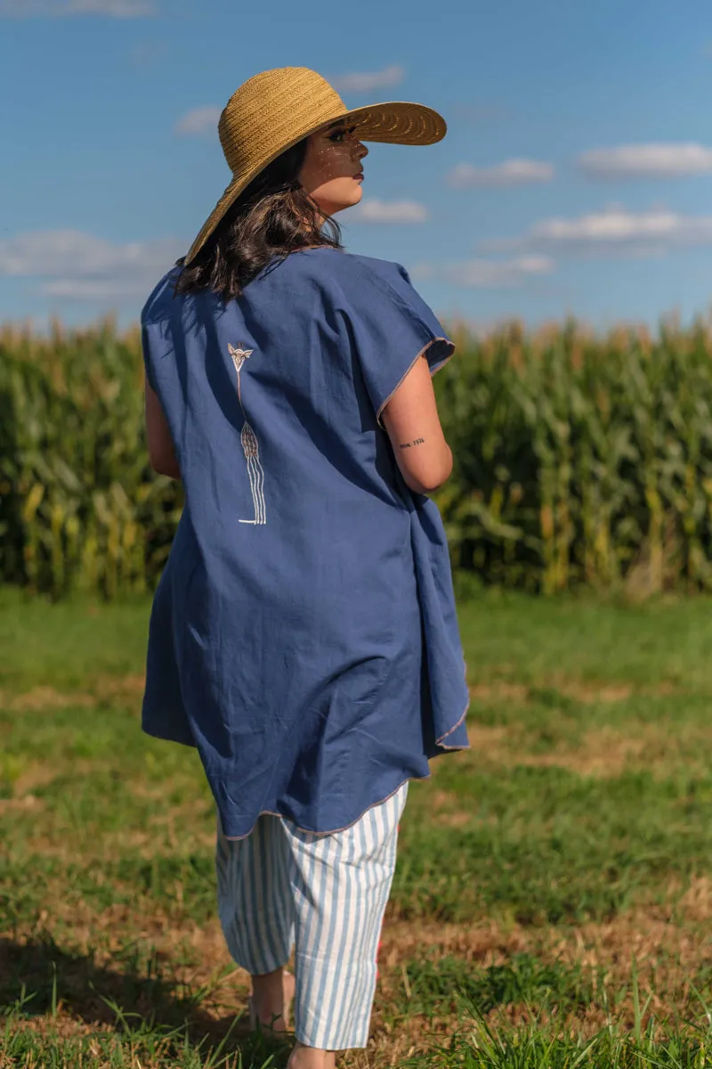 Cobalt Cape Jacket