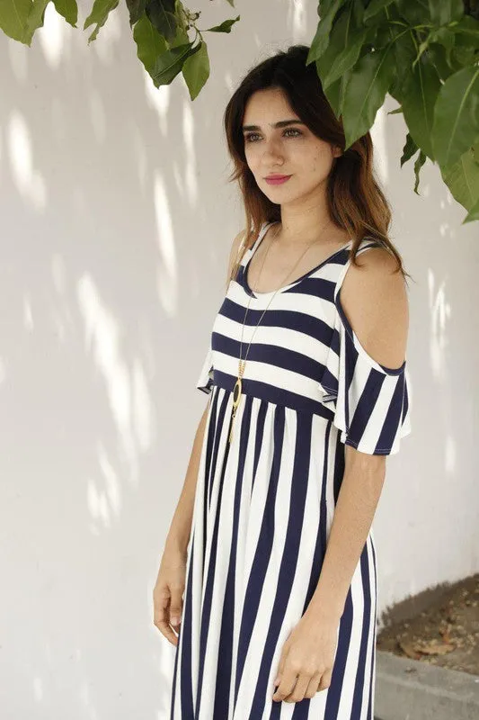 Cold Shoulder Dress