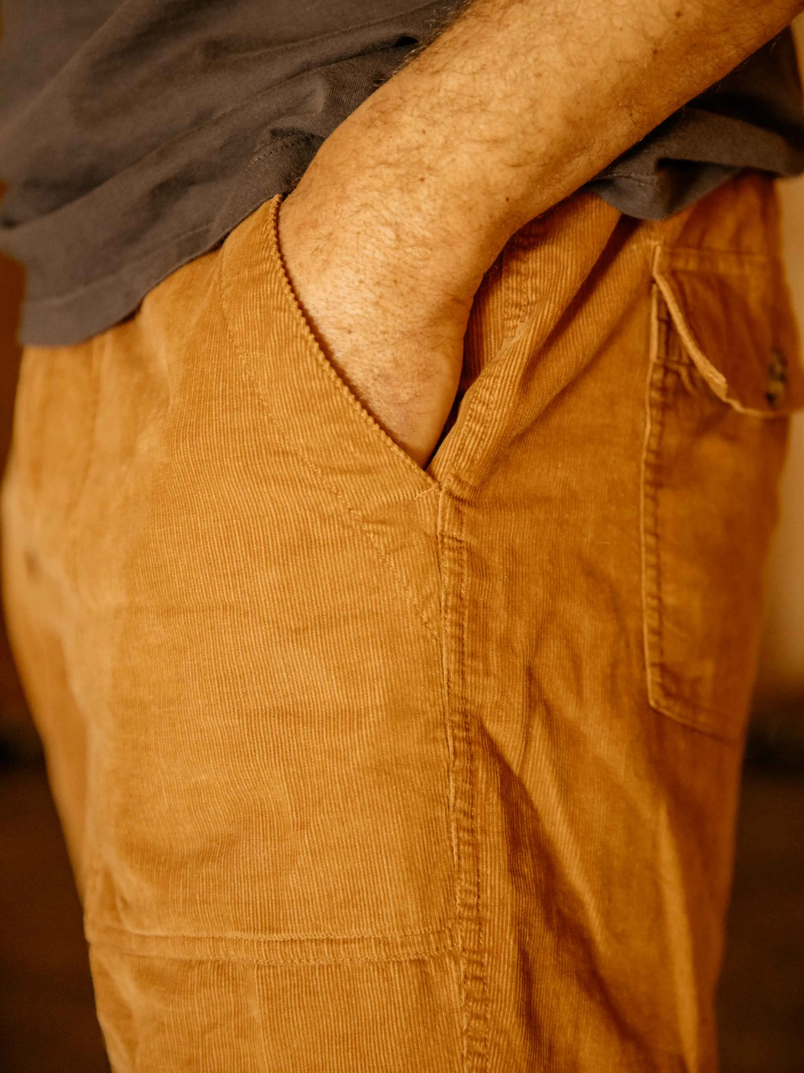 Corduroy Salvador Shorts