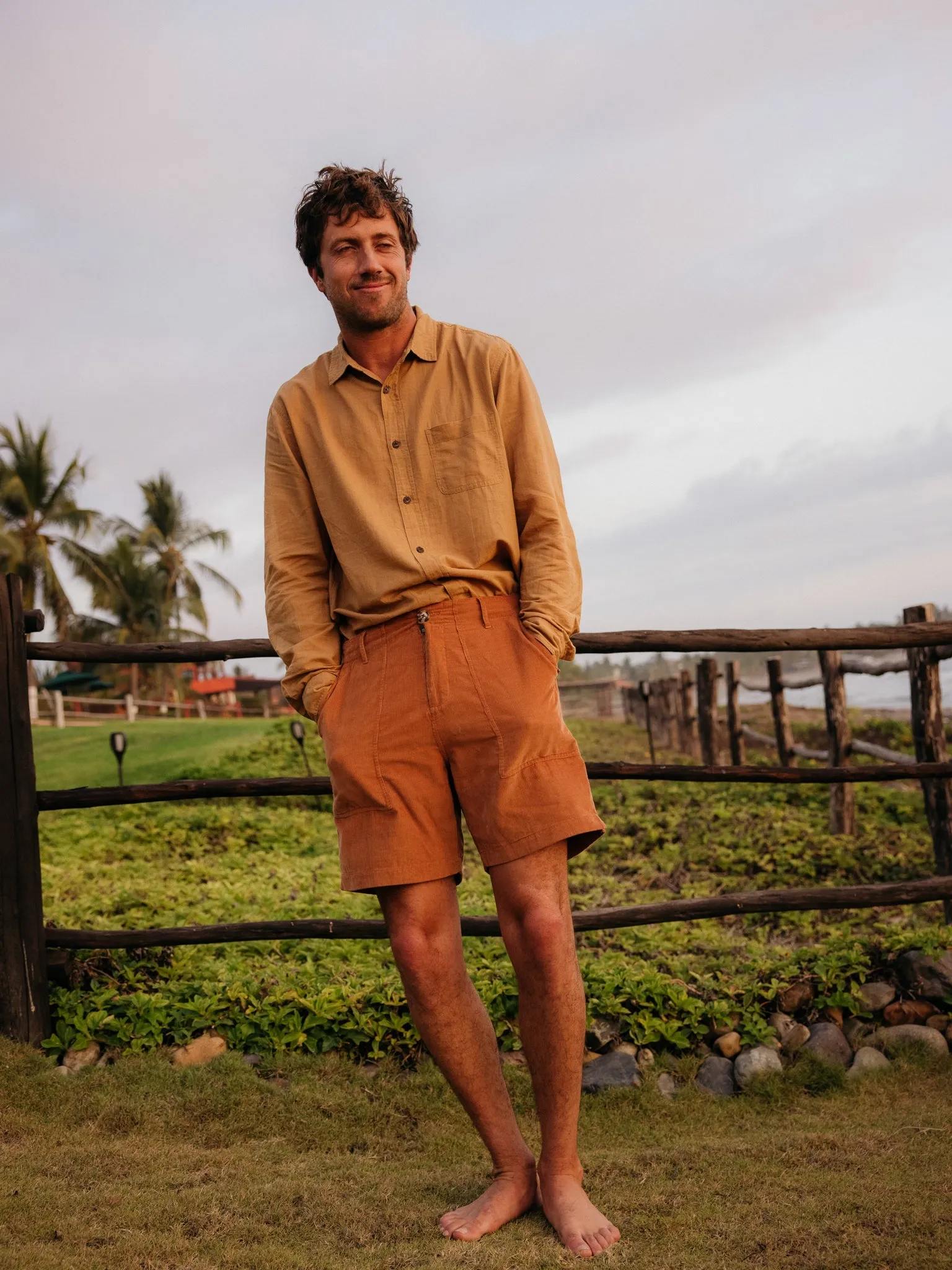 Corduroy Salvador Shorts