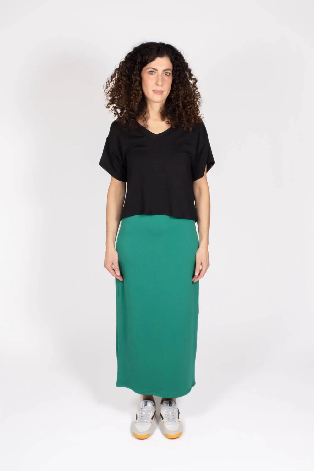 Corinne Collection - Bailey Skirt (Aquamarine)