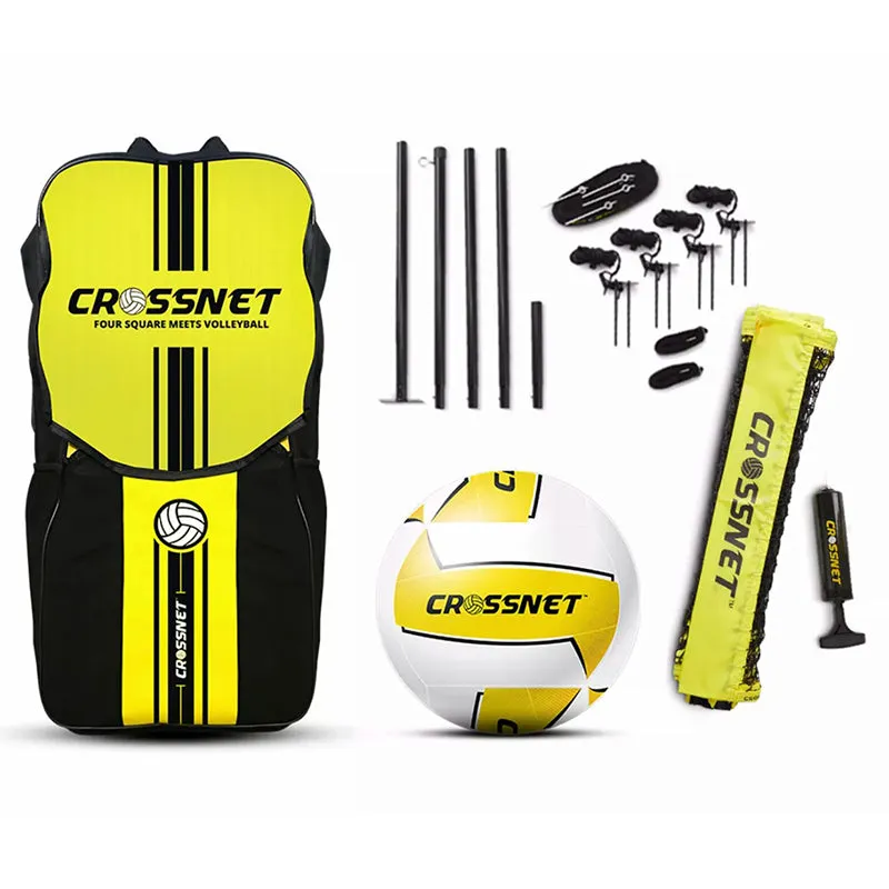 Crossnet Adjustable Volleyball Set