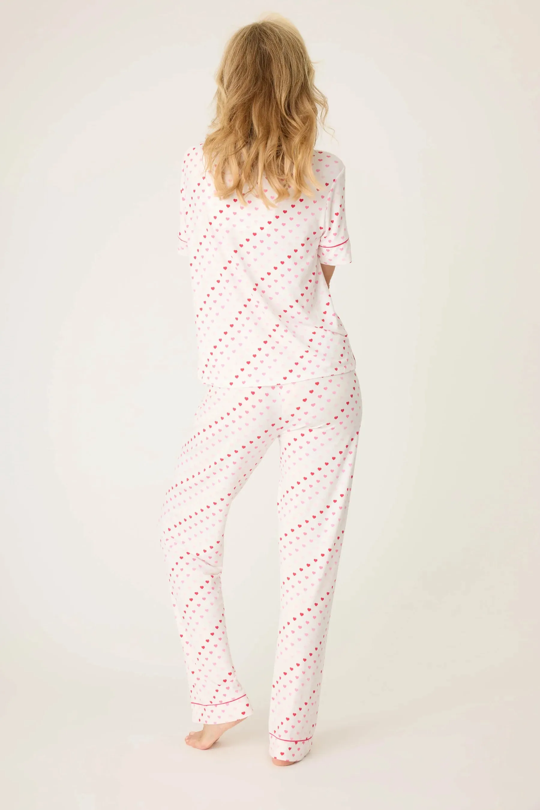 Day Dreams Hearts Modal PJ Set
