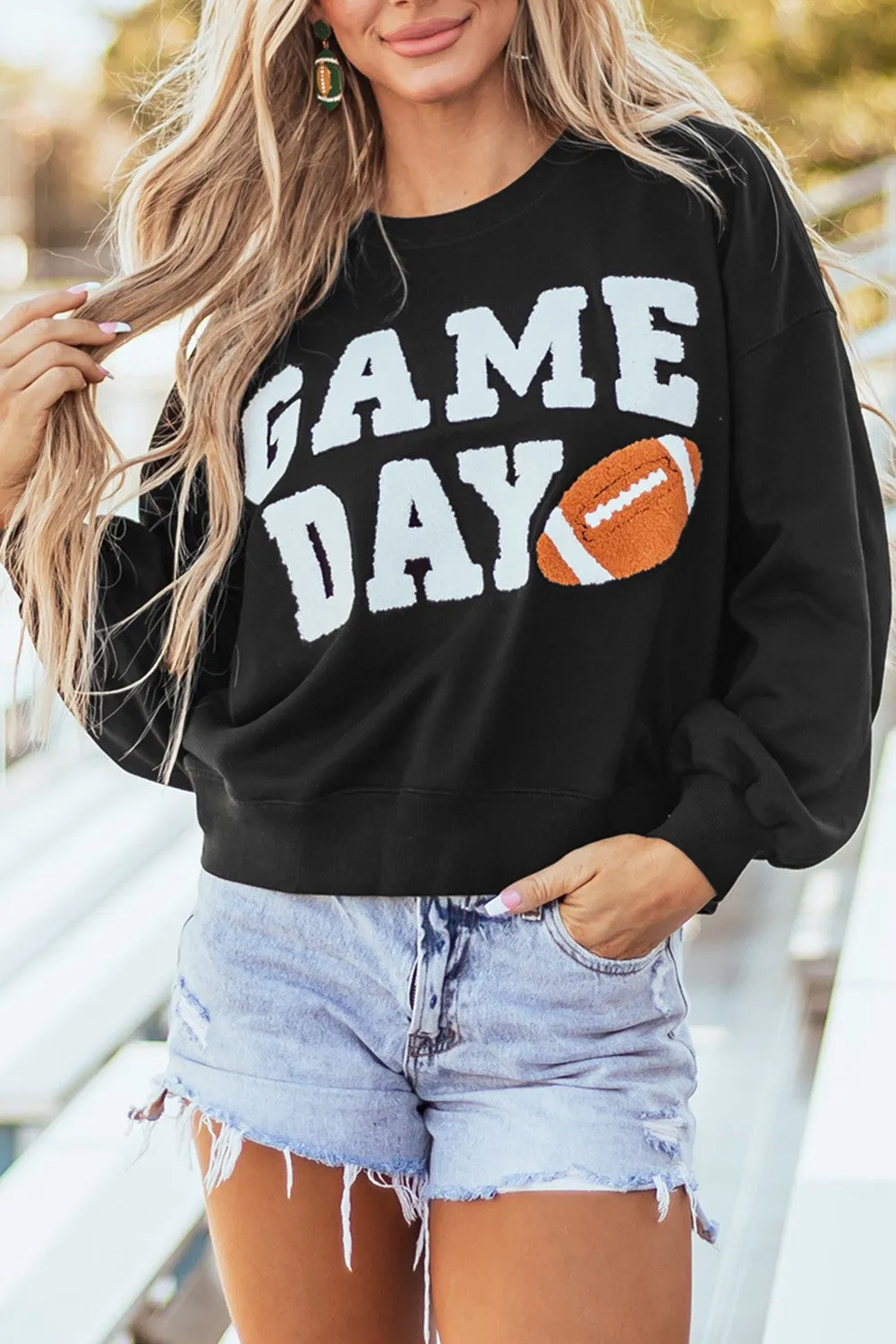 Dion Gameday Graphic Varsity Sweatshirt
