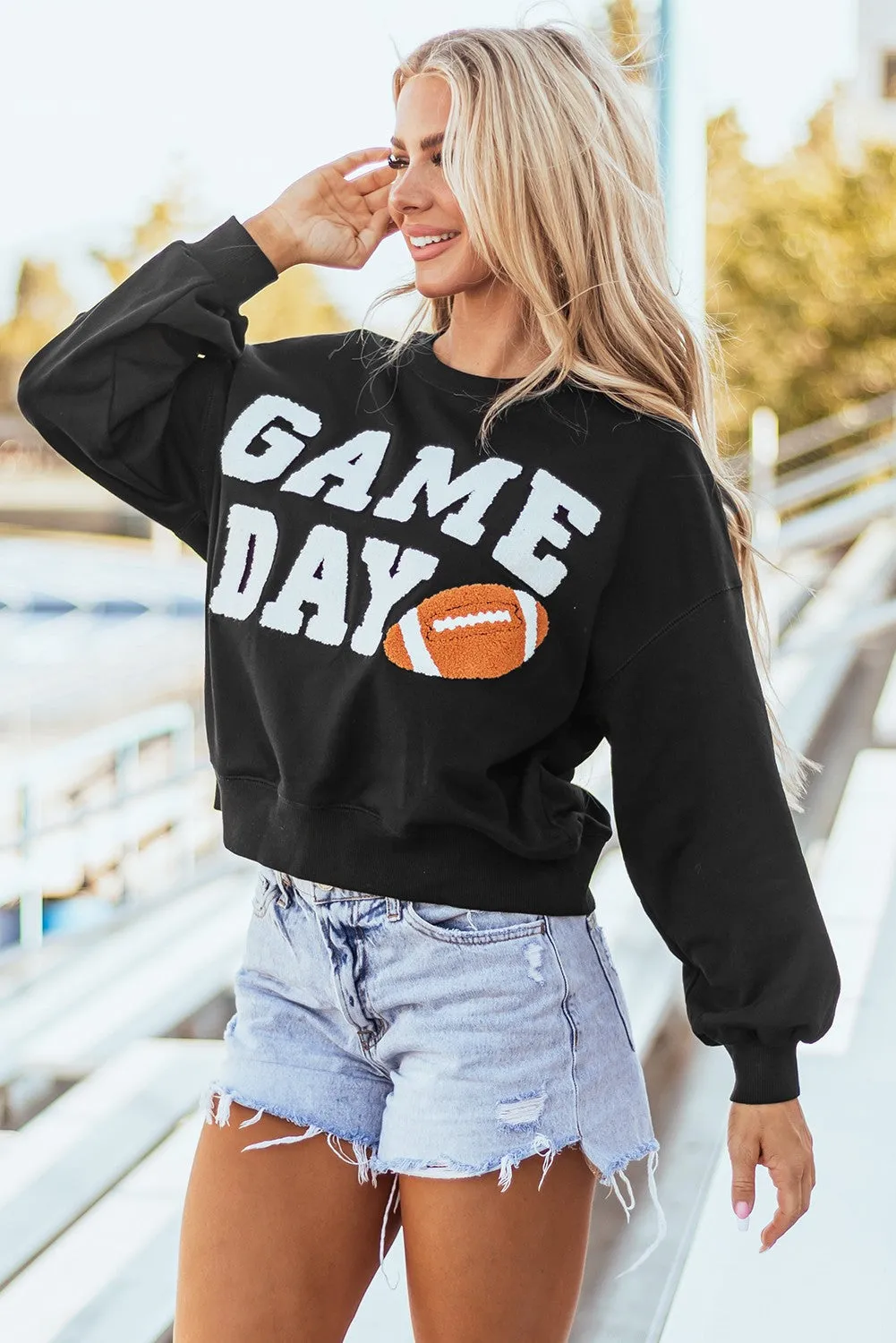 Dion Gameday Graphic Varsity Sweatshirt