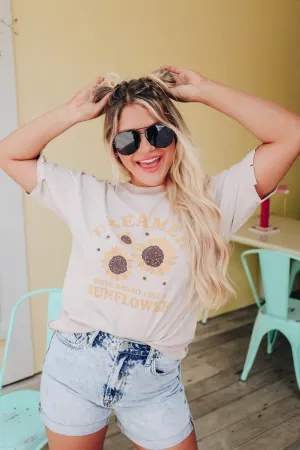 Dreamer Sunflower Graphic Tee