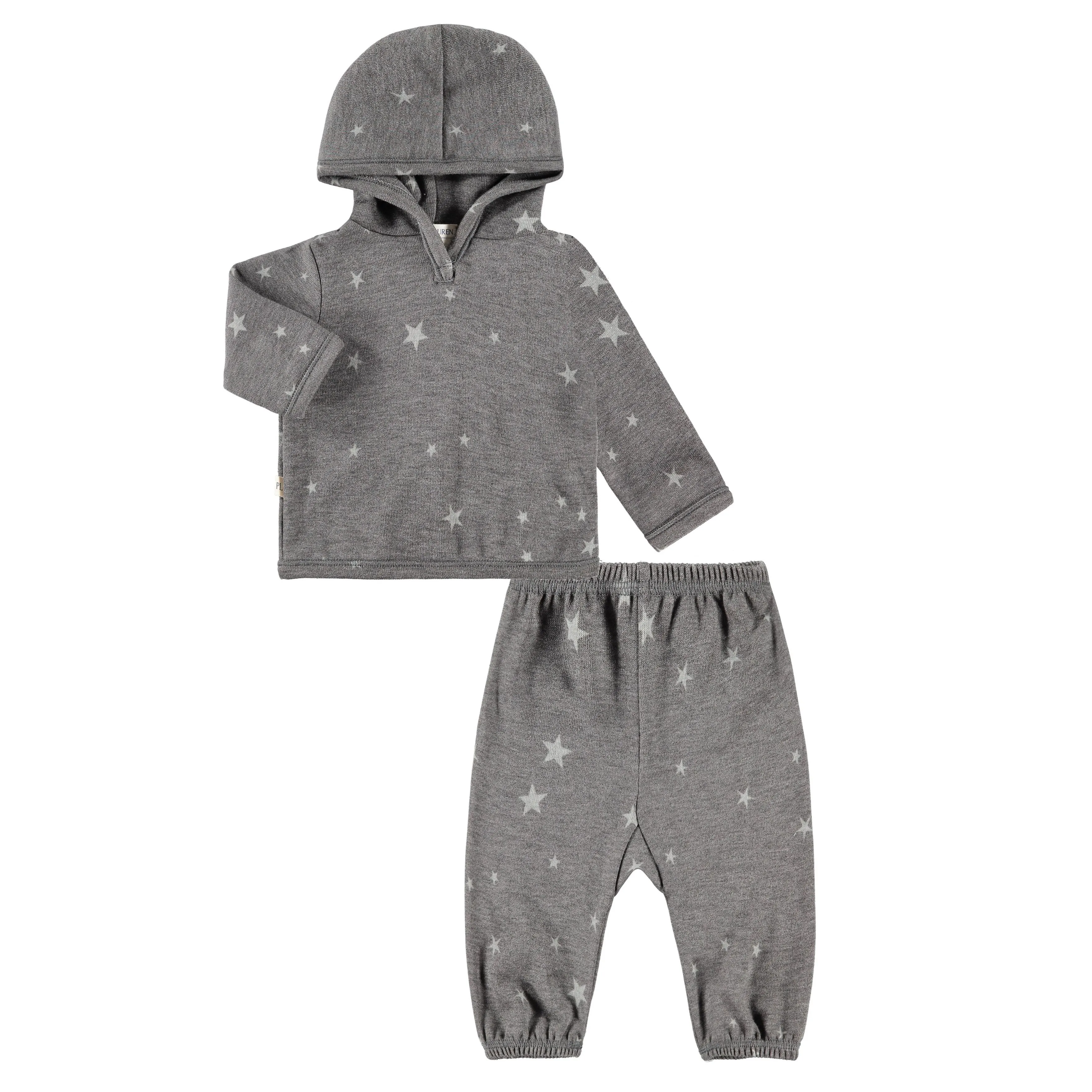 Eco-Fleece Star Hoodie and Sweatpant Sets