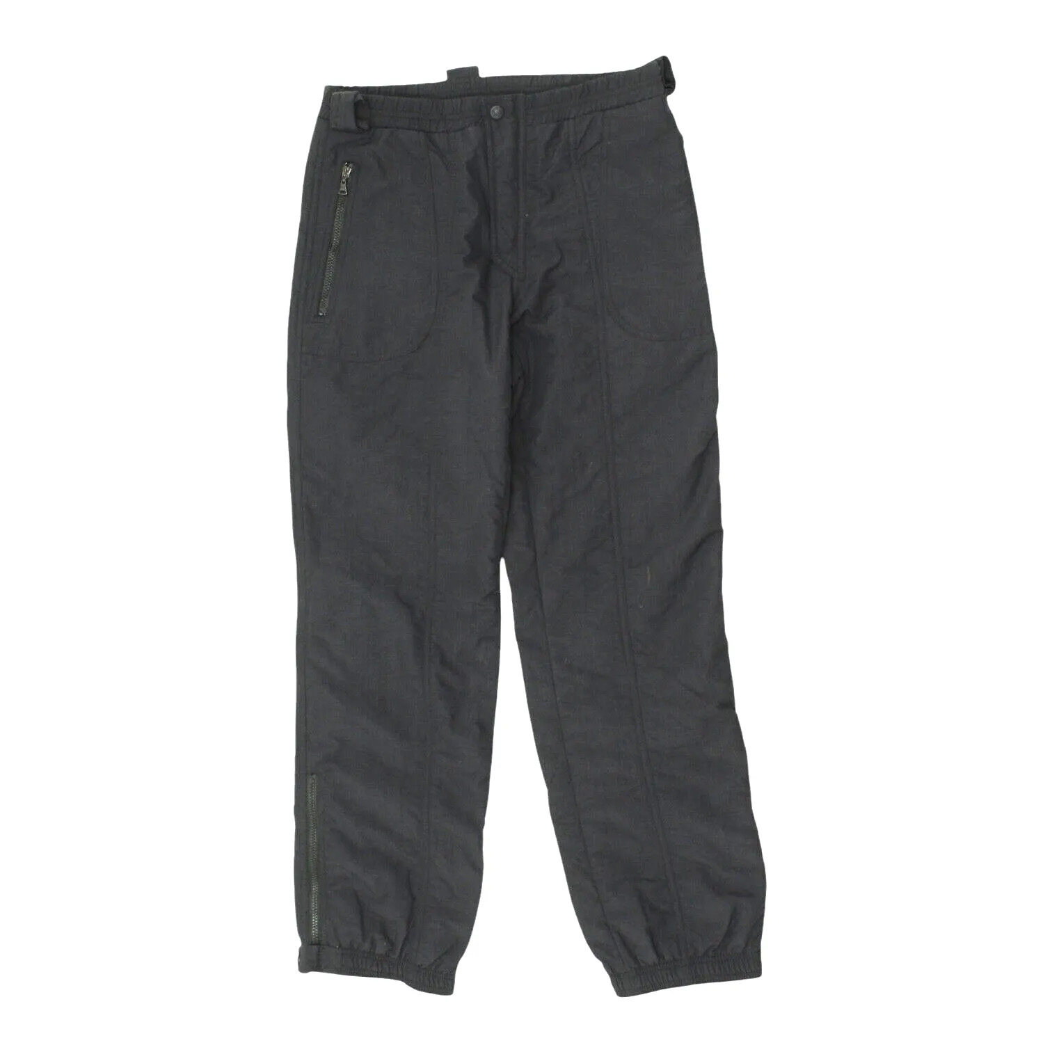 Ellesse Black Tracksuit Bottoms | Vintage Mens 90s Sportswear Sports Track Pants