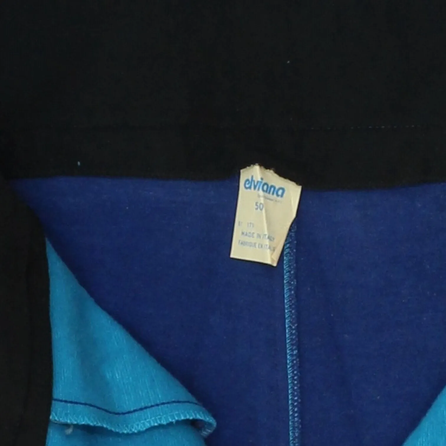 Elviana Blue Ski Salopettes | Vintage Mens Designer Winter Sports Snow Pants VTG